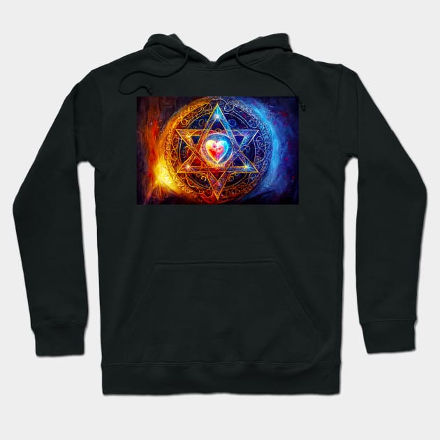 Heart of the Star Hoodie by tracydixon